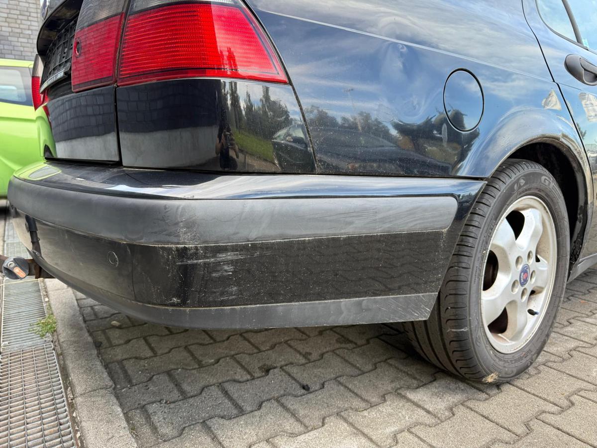 Saab 9-5 original Stoßstange Stoßfänger hinten 170 schwarz Limo Stufenheck BJ99